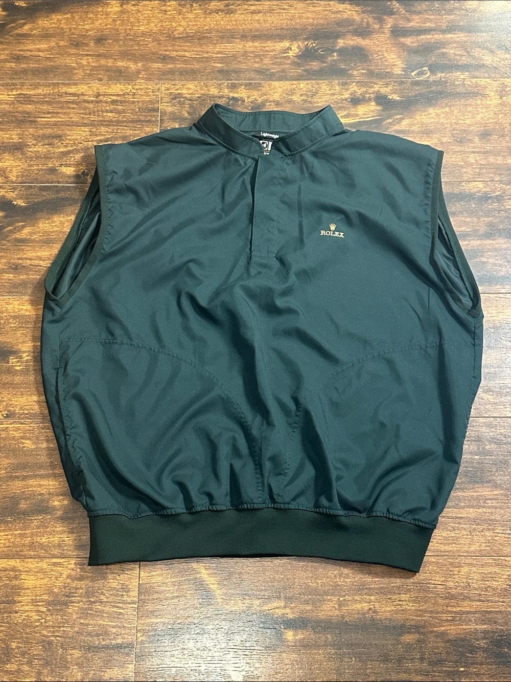 Rolex Zero Restriction Men’s Golf Pullover Vest Green Large ⛳️